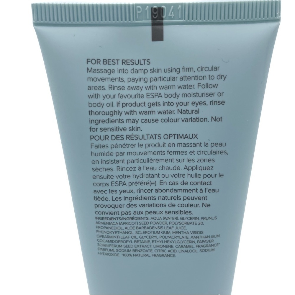 ESPA Exfoliating Body Polish w/ Apricot Seed Kernels, Spearmint & Aloe V… - Picture 3 of 3